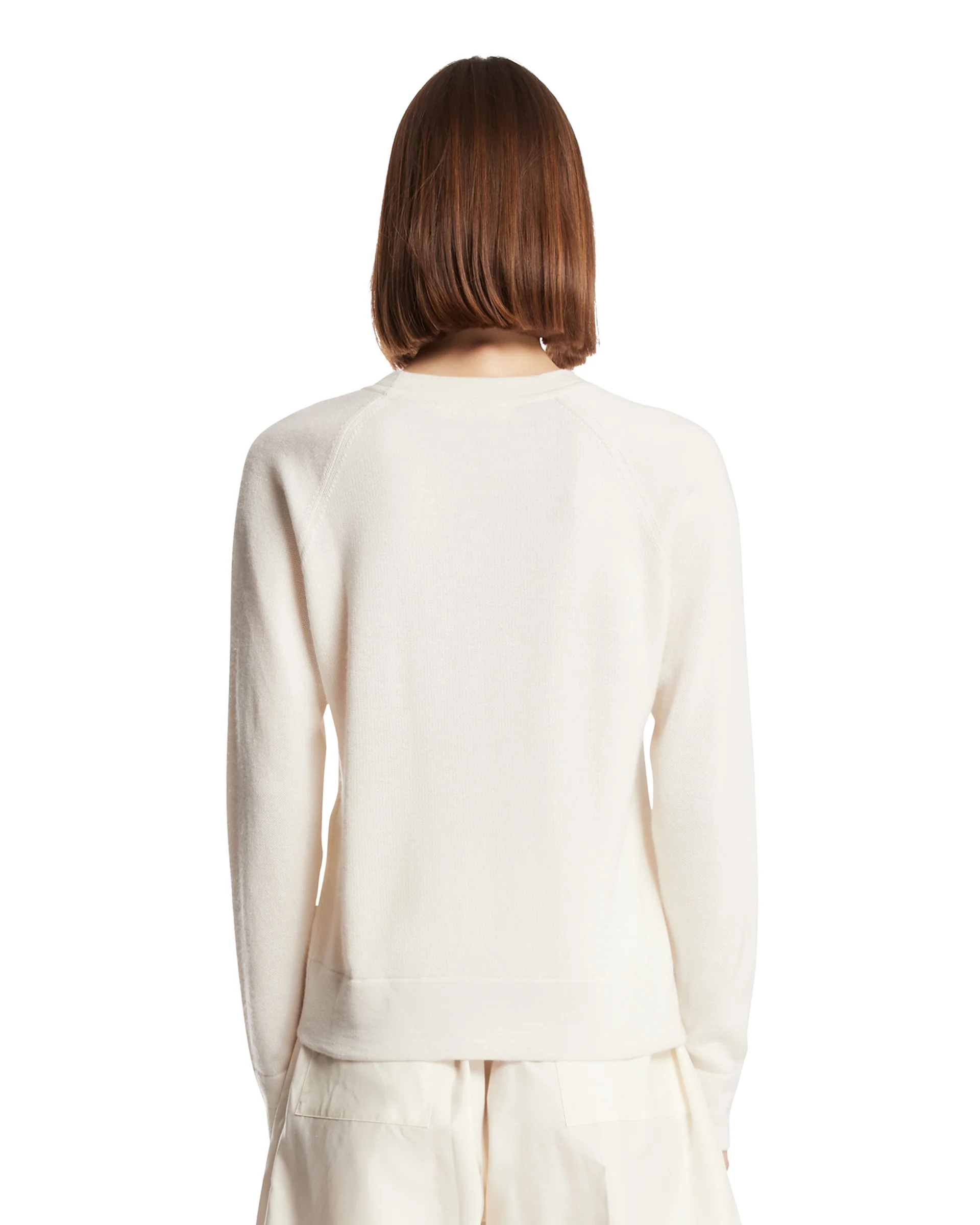 Maglione Girocollo Sunset Bianco - Image 5