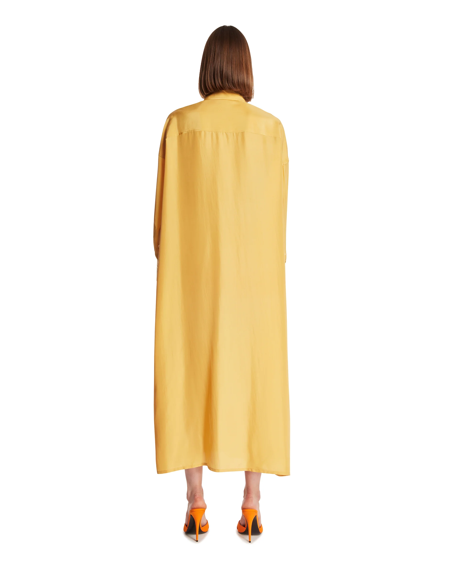 Abito Camicia Cassis Giallo - Image 5