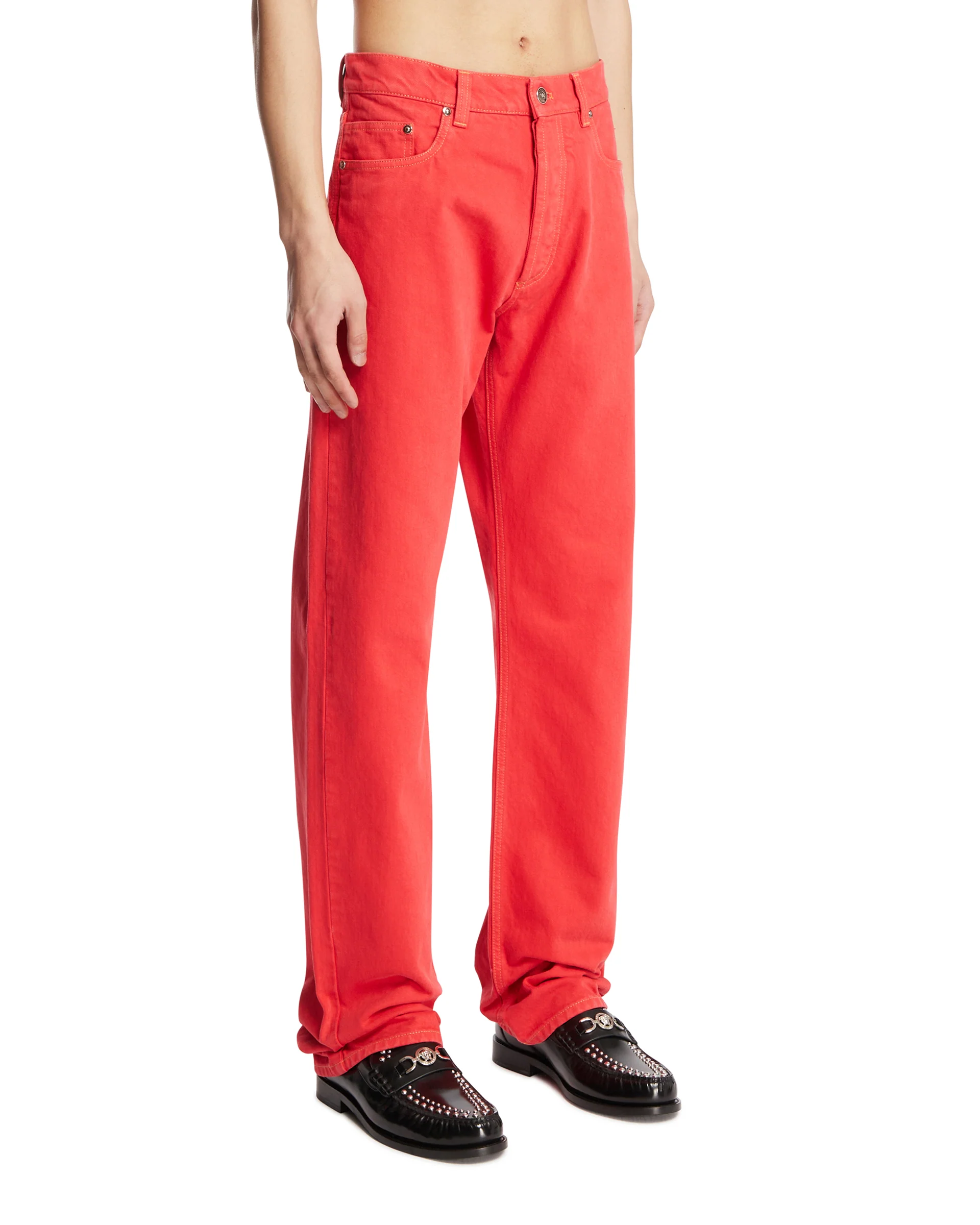 Jeans A Gamba Dritta Rossi - Image 2