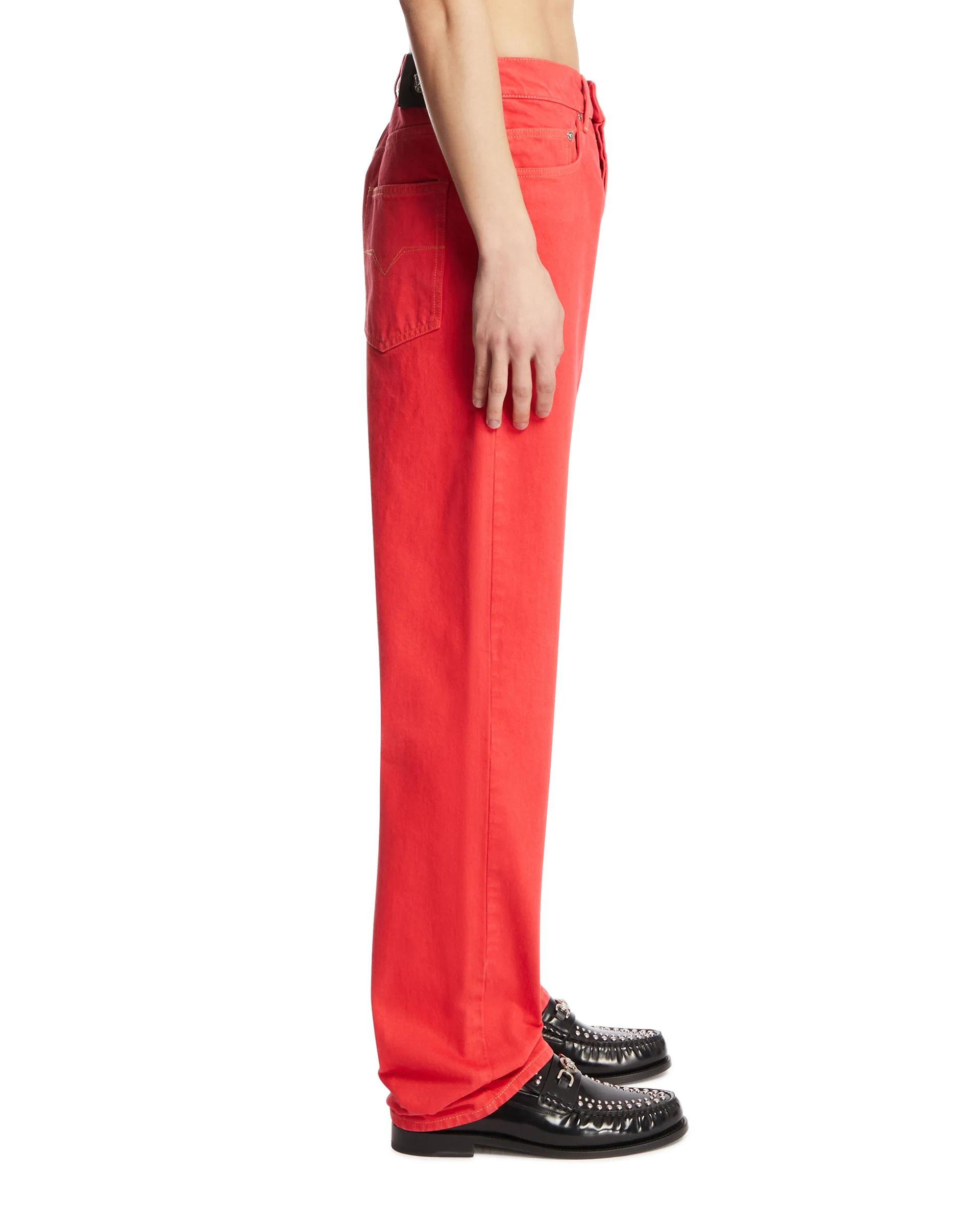 Jeans A Gamba Dritta Rossi - Image 4