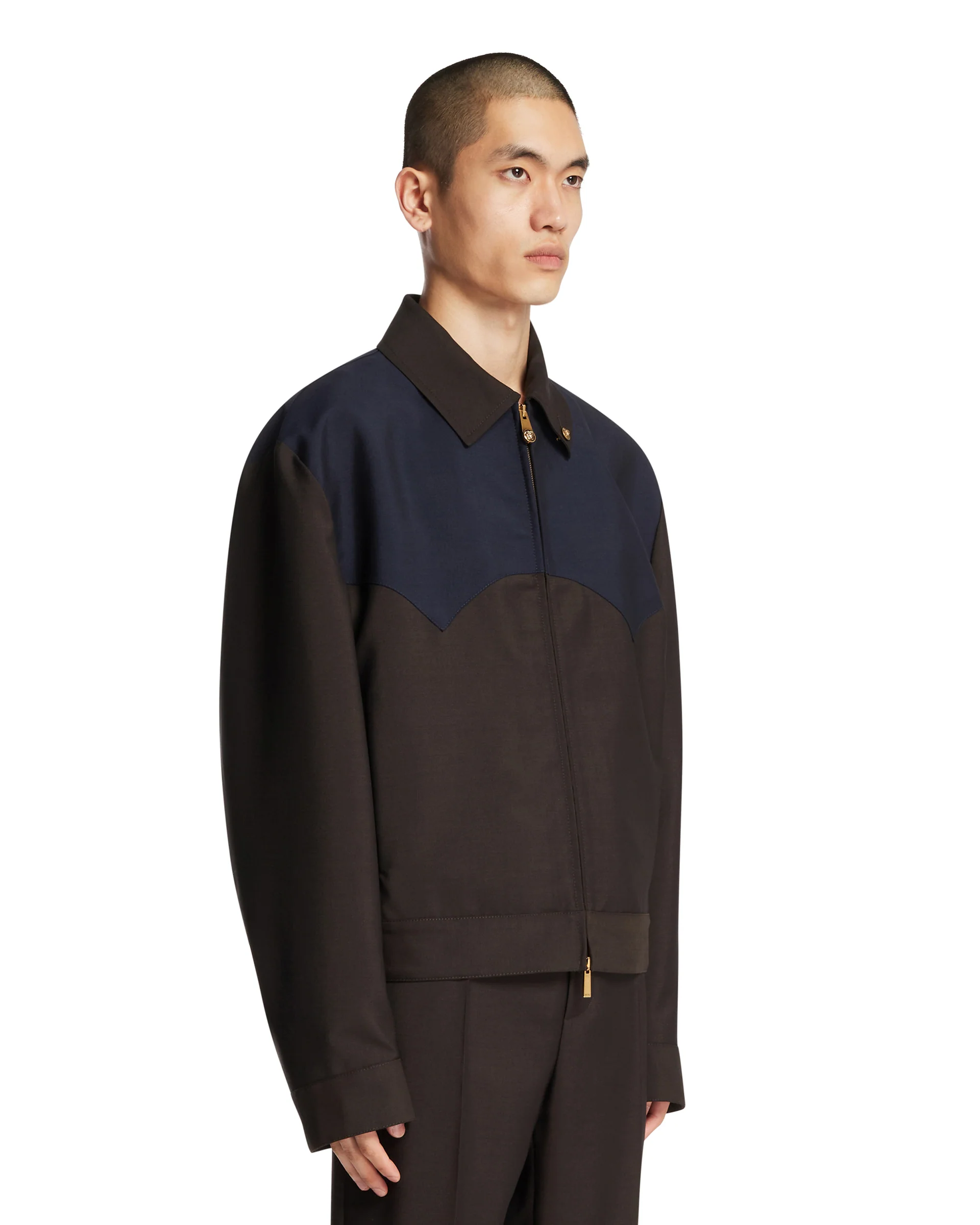 Blouson In Lana Mohair Con Zip - Image 2