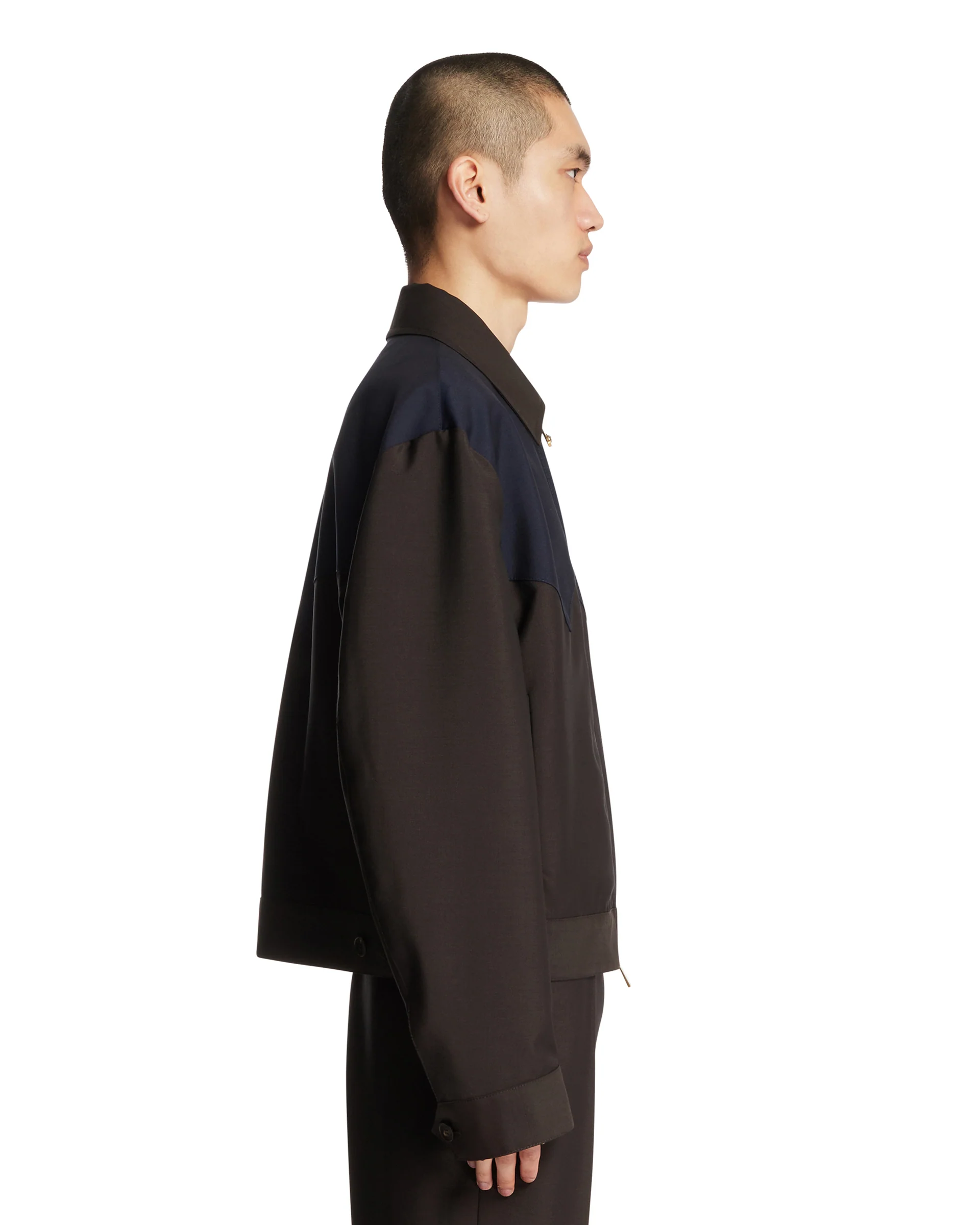 Blouson In Lana Mohair Con Zip - Image 4