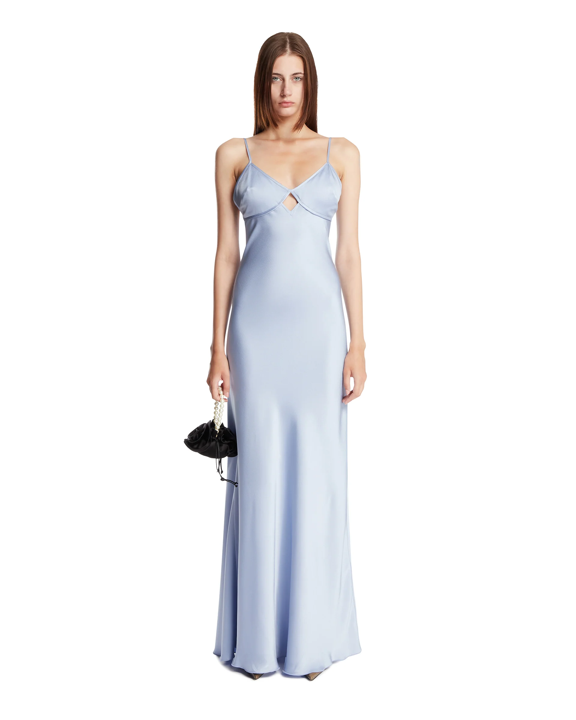 Abito Cut Out Azzurro - Image 3