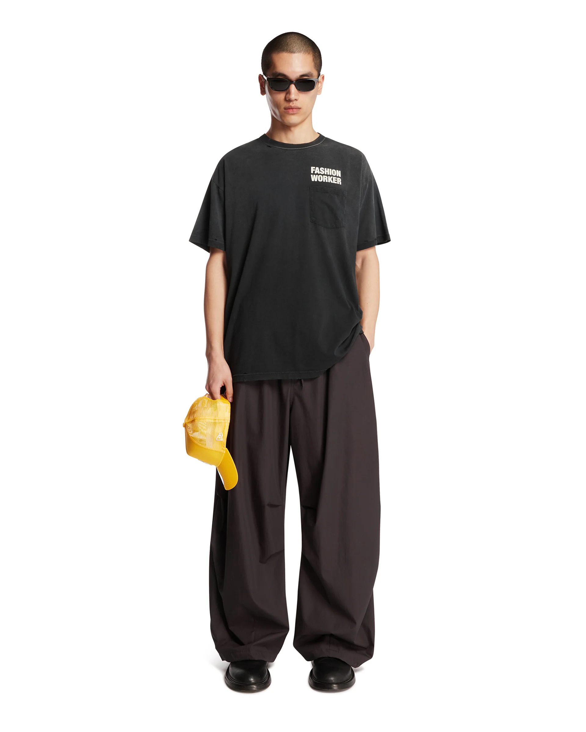 T-Shirt Con Stampa Nera - Image 3